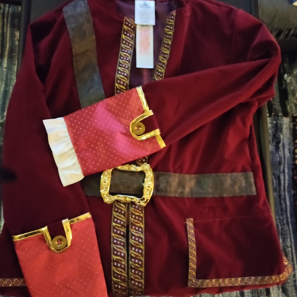 Captain Hook coat only child size 9/10. Disney brand.